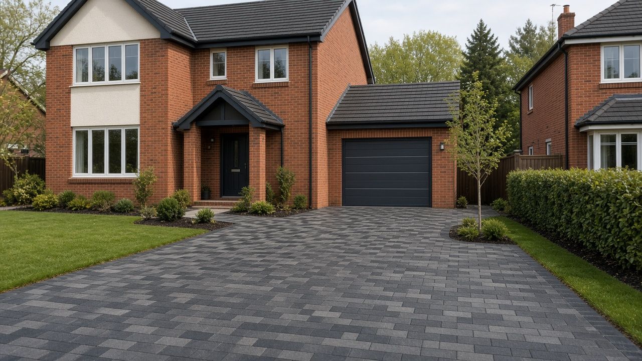 Illustrative driveway
