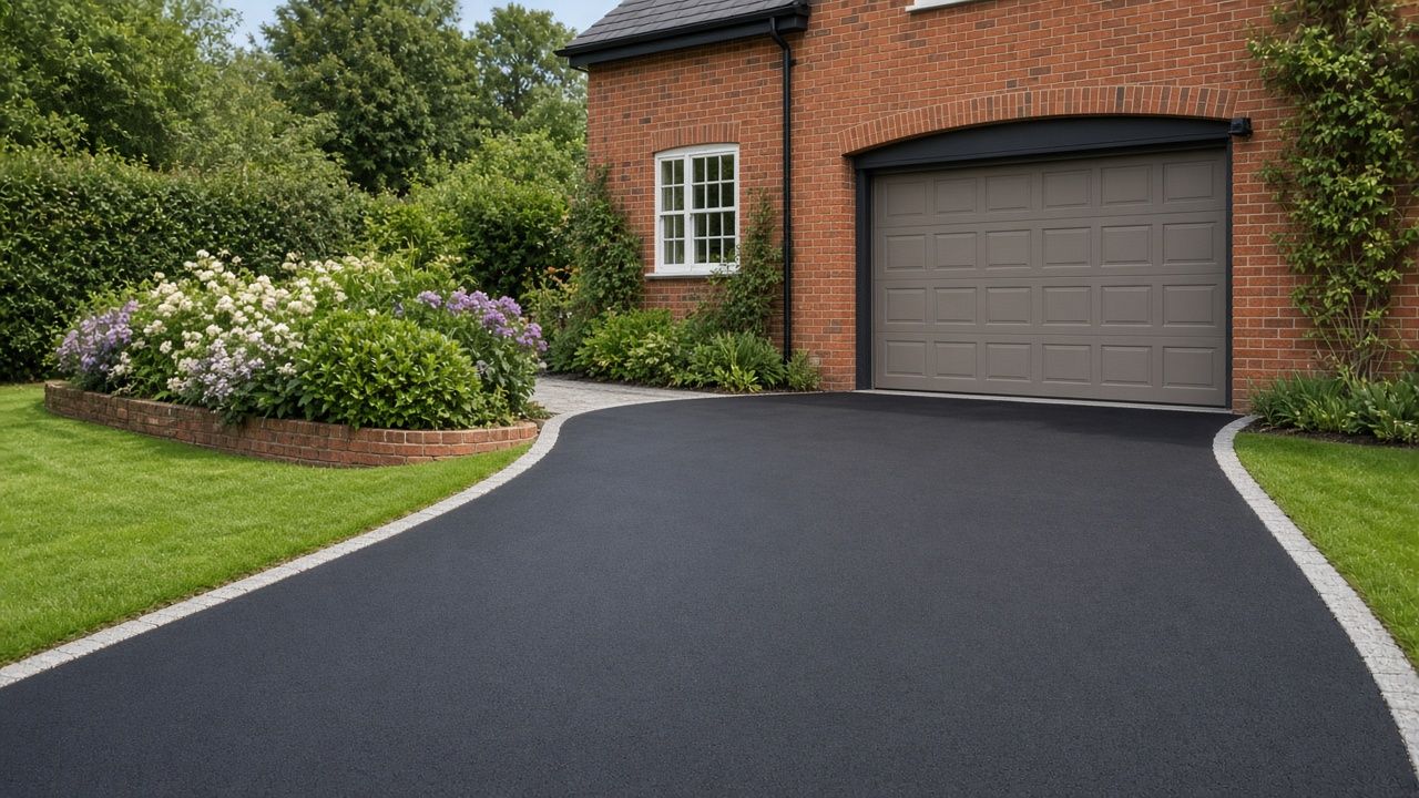 Tarmac driveway